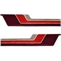 Boat Graphic Decals | Red Stickers (Set of 2)Opens in a new window or tab