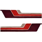 Boat Graphic Decals | Red Stickers (Set of 2)Opens in a new window or tab