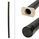 Boat Fishing Rod Holder | 50 1/2 Inch Black White PlasticOpens in a new window or tab