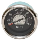 Teleflex Boat Speedometer Gauge 71167F | Sterling 3 1/4 Inch LoweOpens in a new window or tab