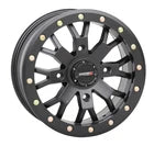 SYSTEM 3 Sb4 Bl Wheel 15x7 4+3 +15mm Beadlock Matte Black for Polaris RZROpens in a new window or tab
