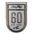 Sea Ray Boat Raised Emblem Decal 2333599 | 60th Anniversary Badge StickerOpens in a new window or tab