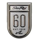 Sea Ray Boat Raised Emblem Decal 2333599 | 60th Anniversary Badge StickerOpens in a new window or tab