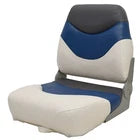Marine Boat Folding Fishing Seat 75108WBC | White Charcoal BlueOpens in a new window or tab