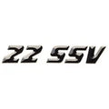 Supra Boat Raised Model Decal 109228 | 22 SSV Black StickerOpens in a new window or tab