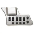 Lund Boat Switch Panel 2158974 | w/ Fuses 10 1/4 x 5 7/8 Inch SilverOpens in a new window or tab