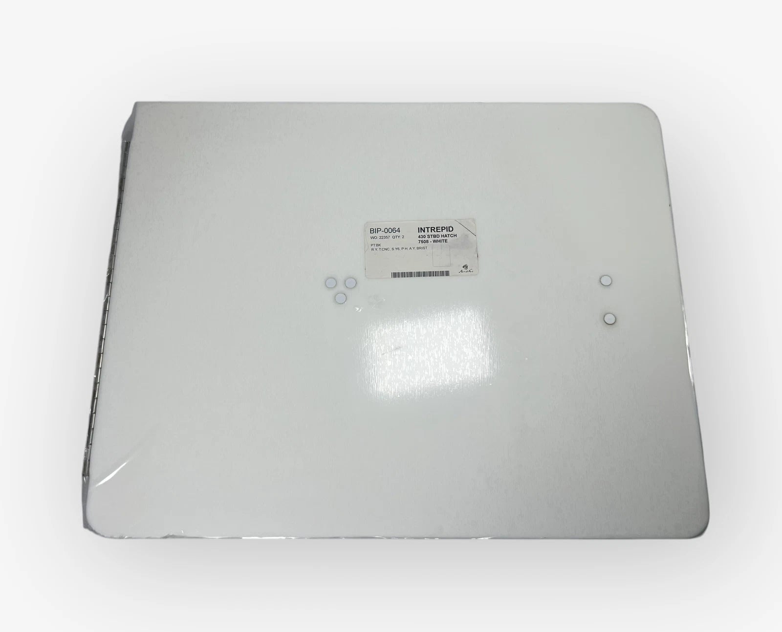 Intrepid 430 Stbd Hatch 19 3/4in X 15 5/8in, W/ Gas Spring, (Hatch
