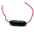 Boat Fuse Holder W / 10 Amp Fuse Red Wires