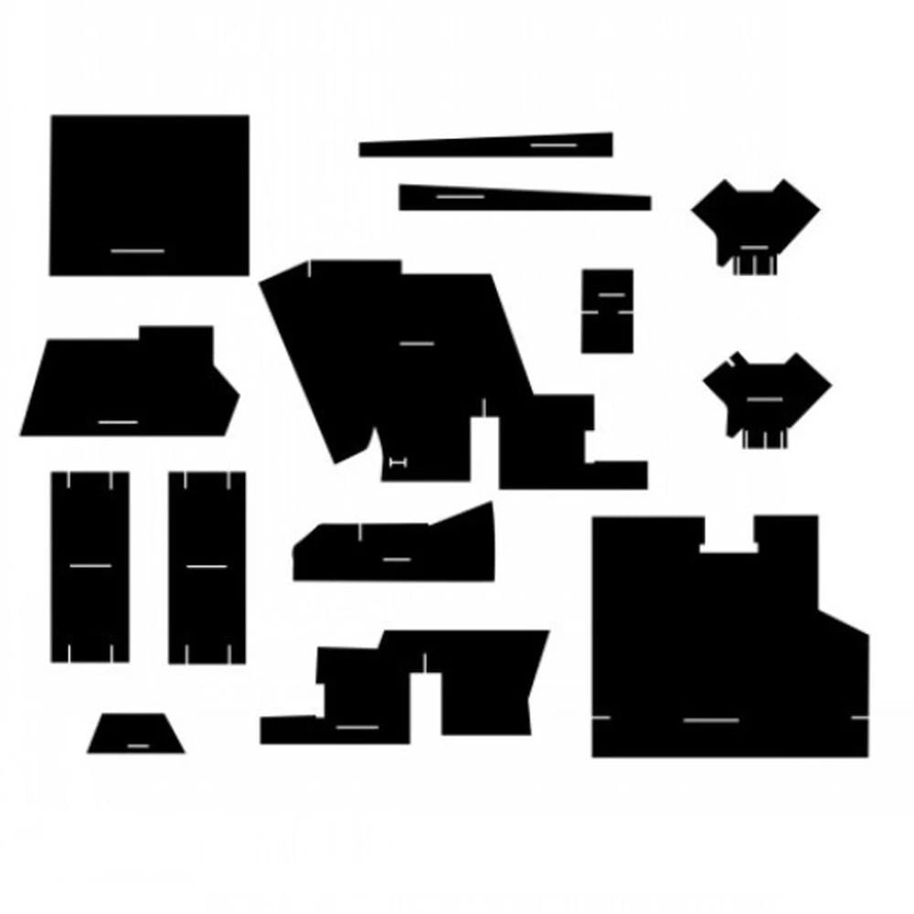 Ca703 Cab Kit, Black Vinyl Fits Case