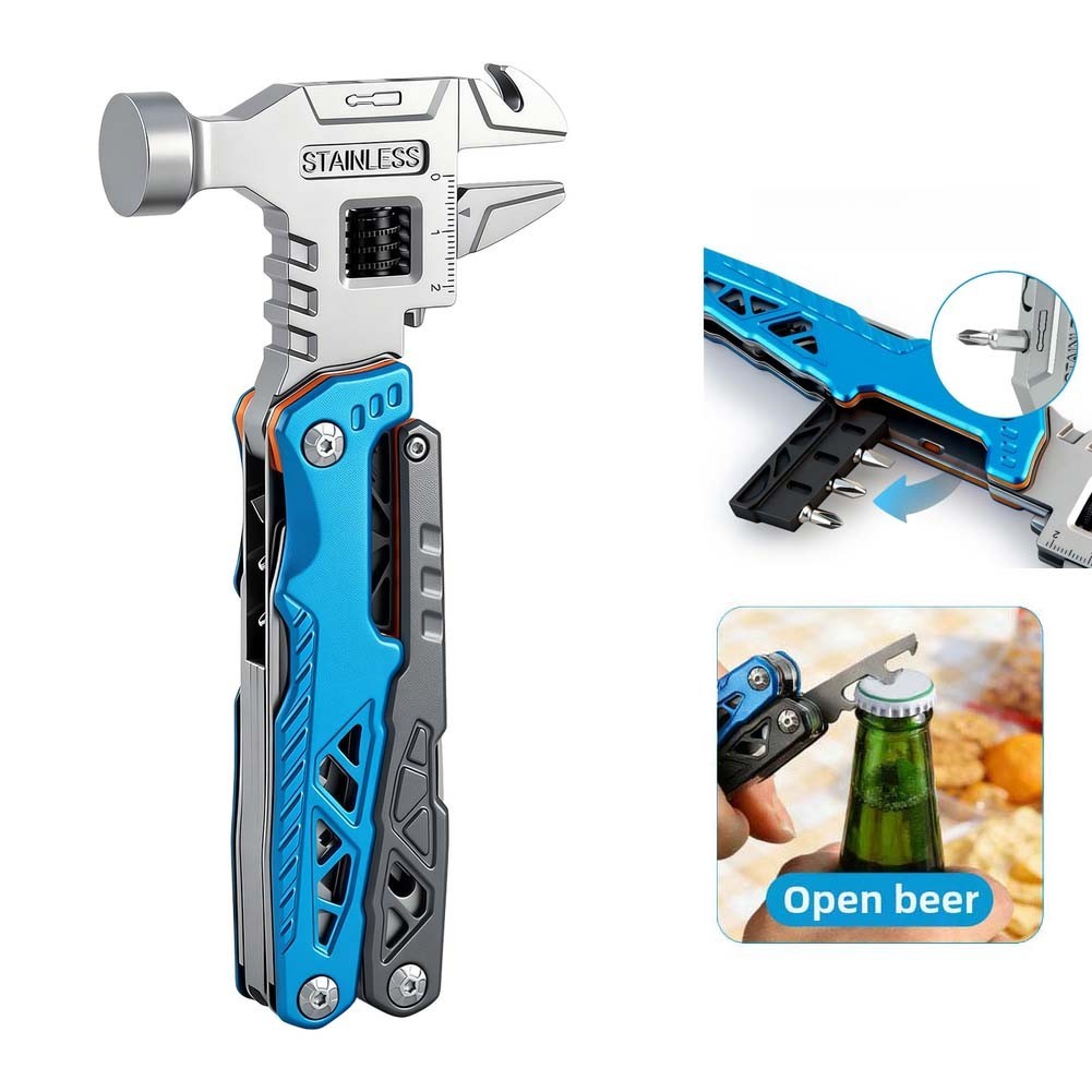 18-in-1 Multitool Hammer Function