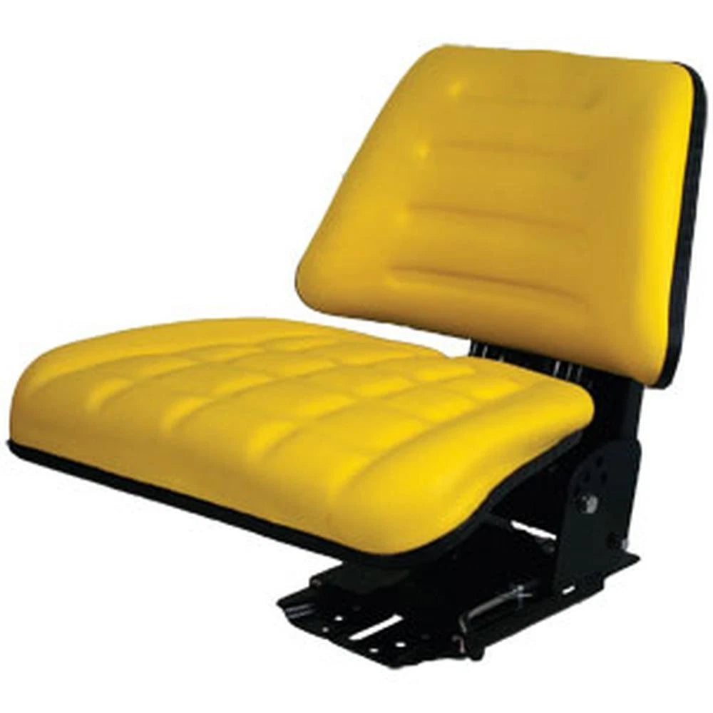 Tf222yl Yellow Back Flip Up Seat Fits John Deere & Several Other
