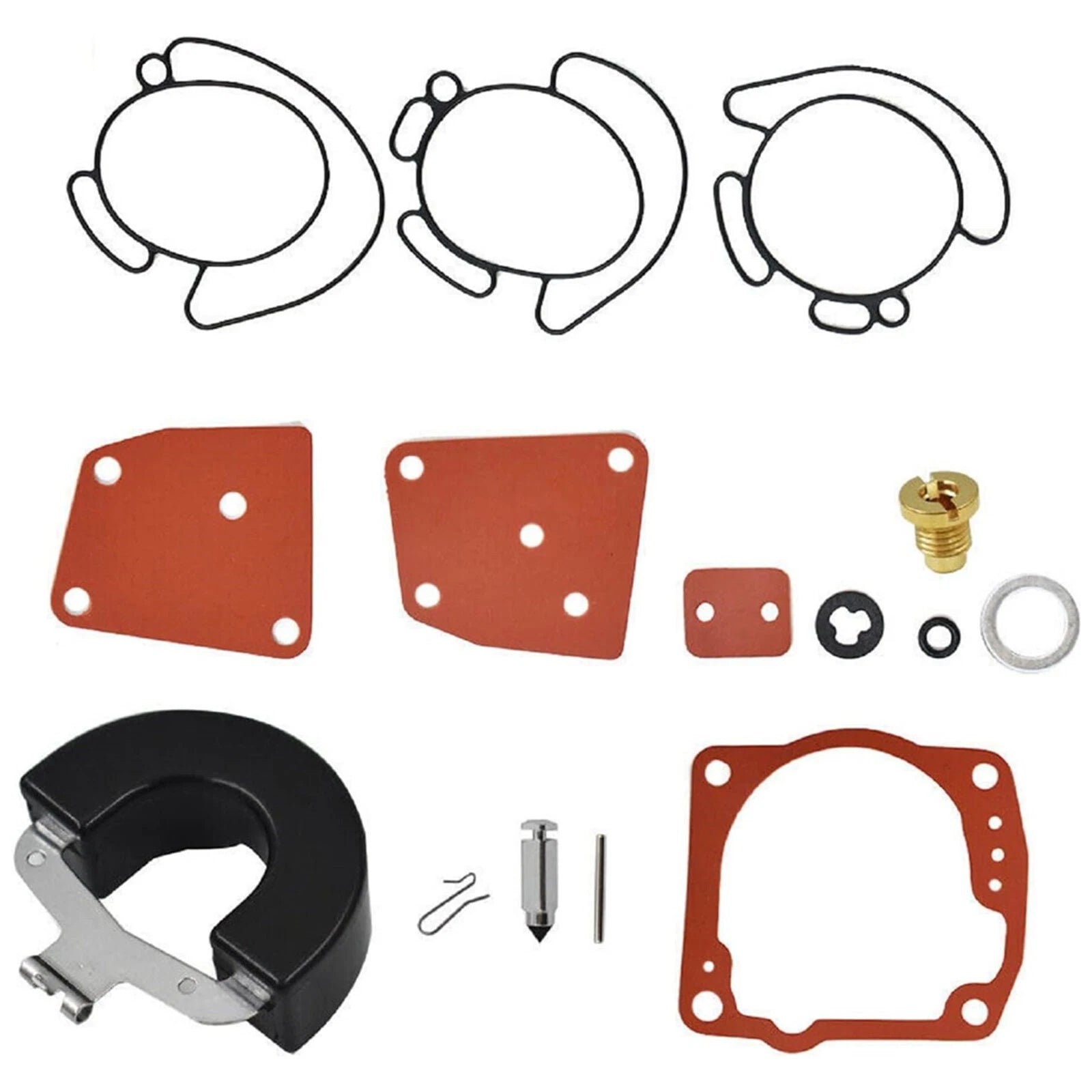 Carburetor Kits for Johnson Evinrude V4/V6 (90-175HP) Models 18-7247/438996/436852
