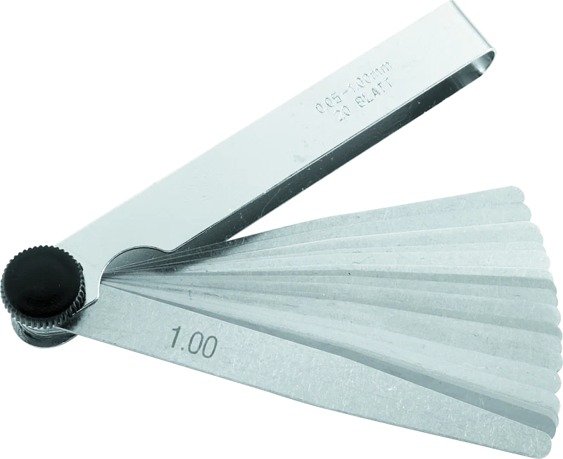 Bikemaster 20-blade Metric Feeler Gauge Set For Powersports,