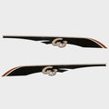G3 Boat Decals Set of 2 Black by G3