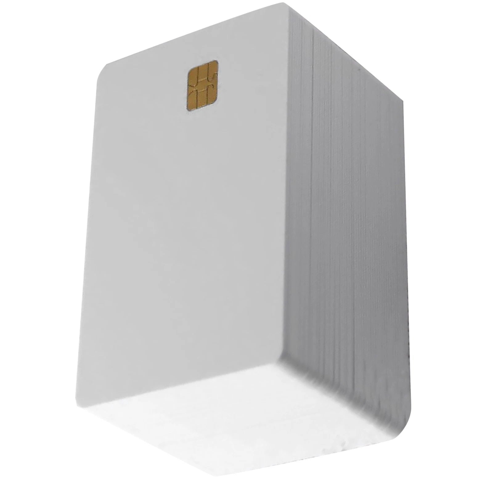 Iso7816 Contact Sle 4442 Chip Pvc Smart White Ic Cards For Rental C
