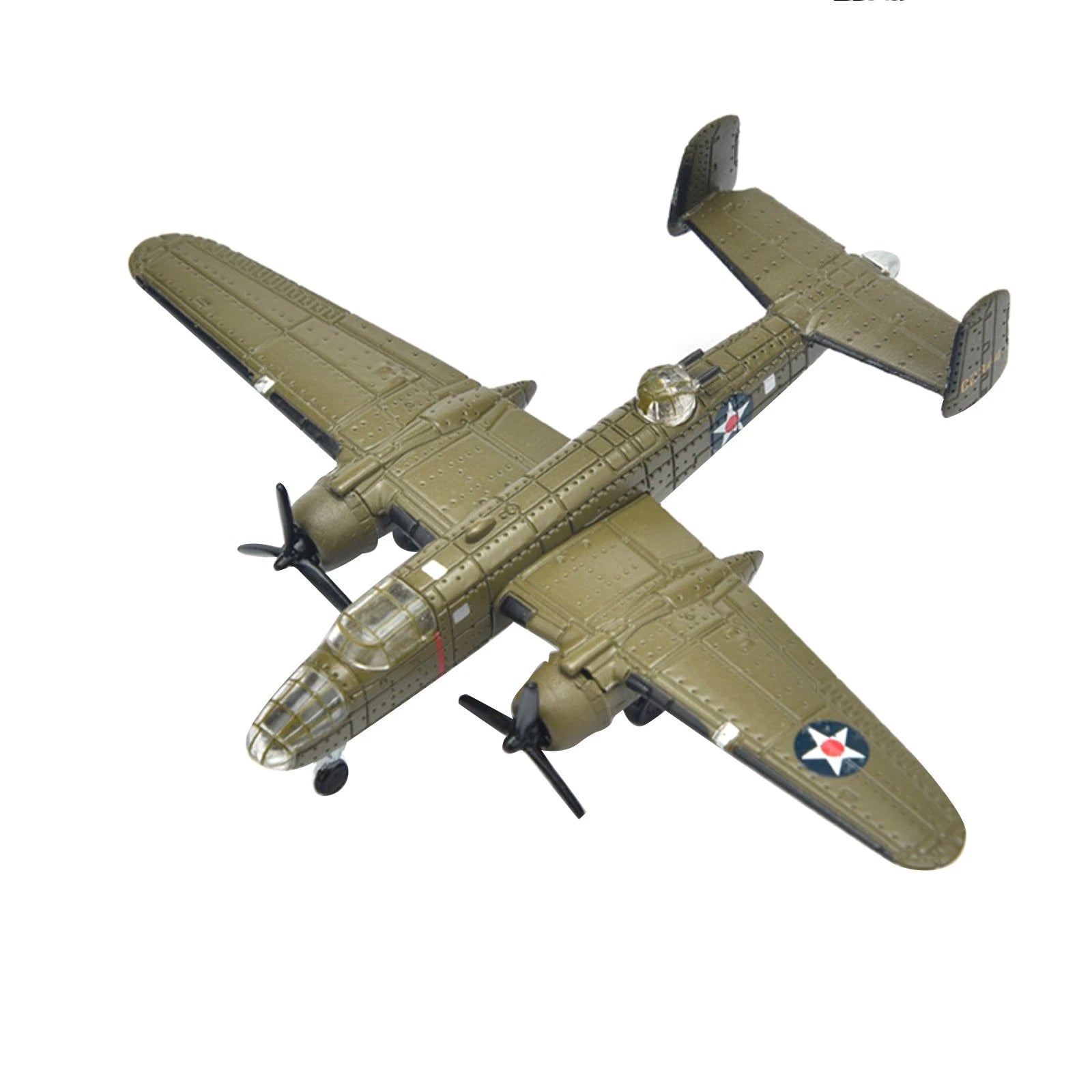 1:200 Scale Wwii Us B-25 Mitchell Bomber Model Finished Model Decor