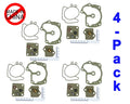 Johnson Evinrude 4-pack V4 Looper Carburetor Rebuild Kit 120 130 135