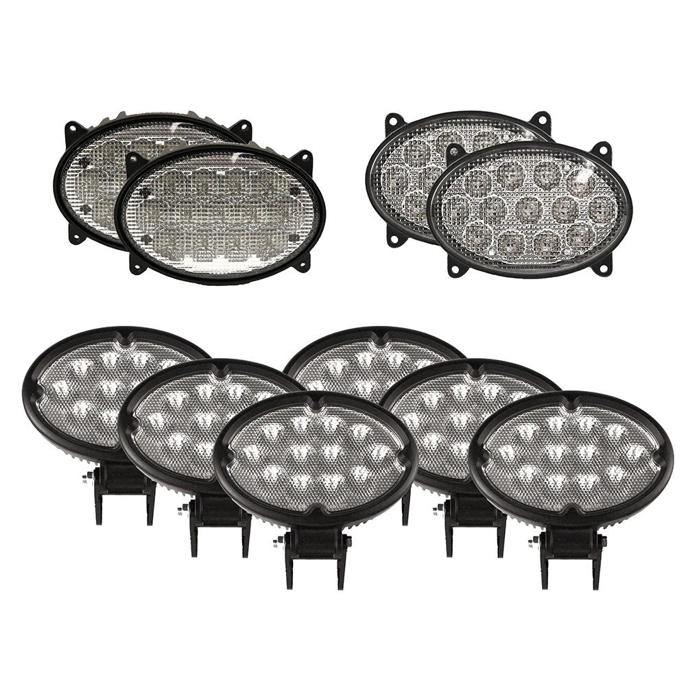 Complete Flood Beam Led Light Kit Fits John Deere 20 & 30 Series