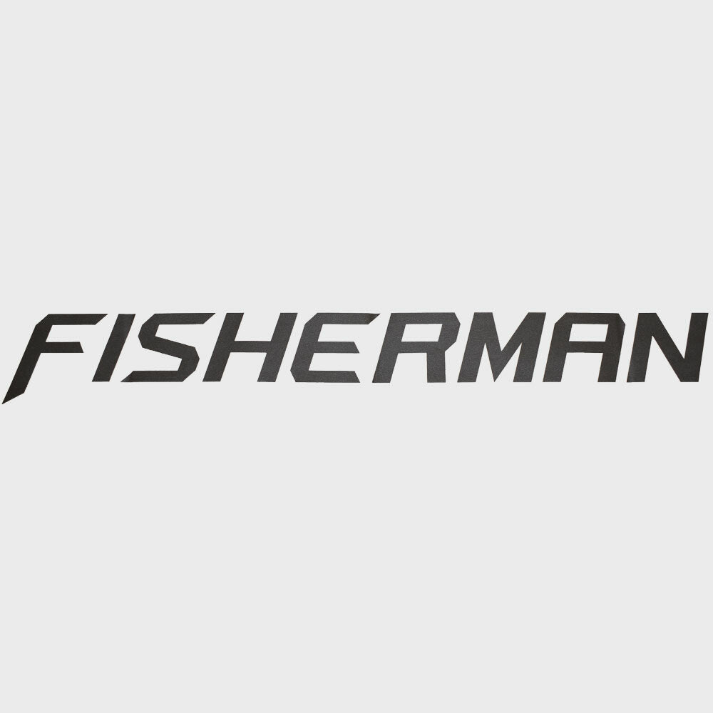 Boat Model Decal Sticker Fisherman Metallic Graphite by Lund