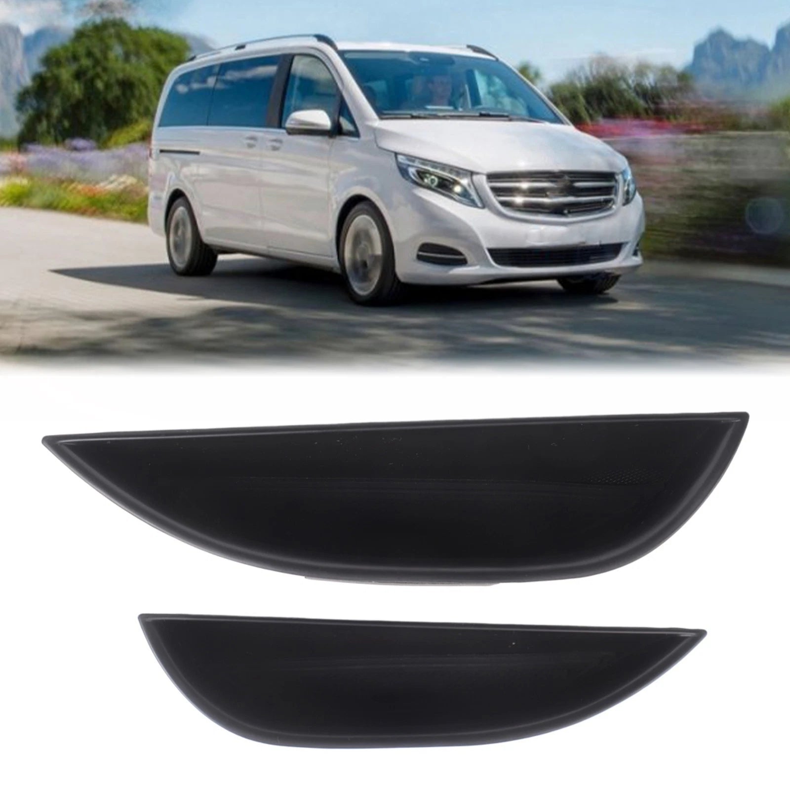 2 X Car Door Storage Box For Vito For W447 V Class For V260