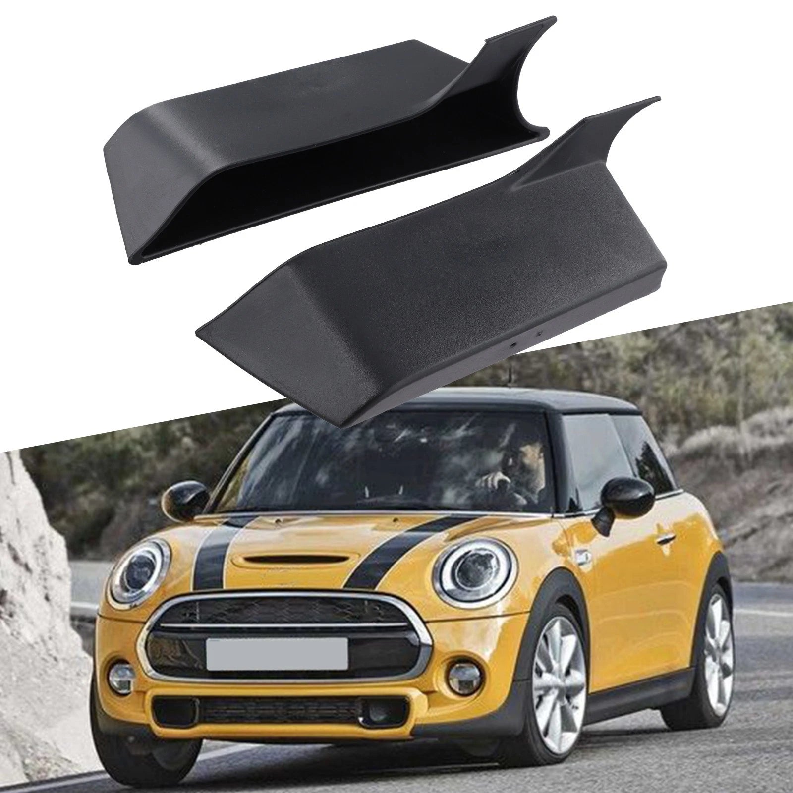 2pcs Interior Door Armrest Storage Box Organizer For Mini For Cooper