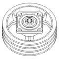 Jackshaft Drive Feeder Pulley Assembly Fits 2144 2166 2188 2344 2366