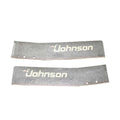 Johnson Evinrude Boat Decals 398996 Black Stickers Set of 2 by Johnson Evinrude