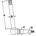 Ar76932 New Rh/lh Spindle Fits John Deere Tractor 2440 2640