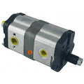 Hm3701005 New Tandem Hydraulic Gear Pump Fits Massey Ferguson