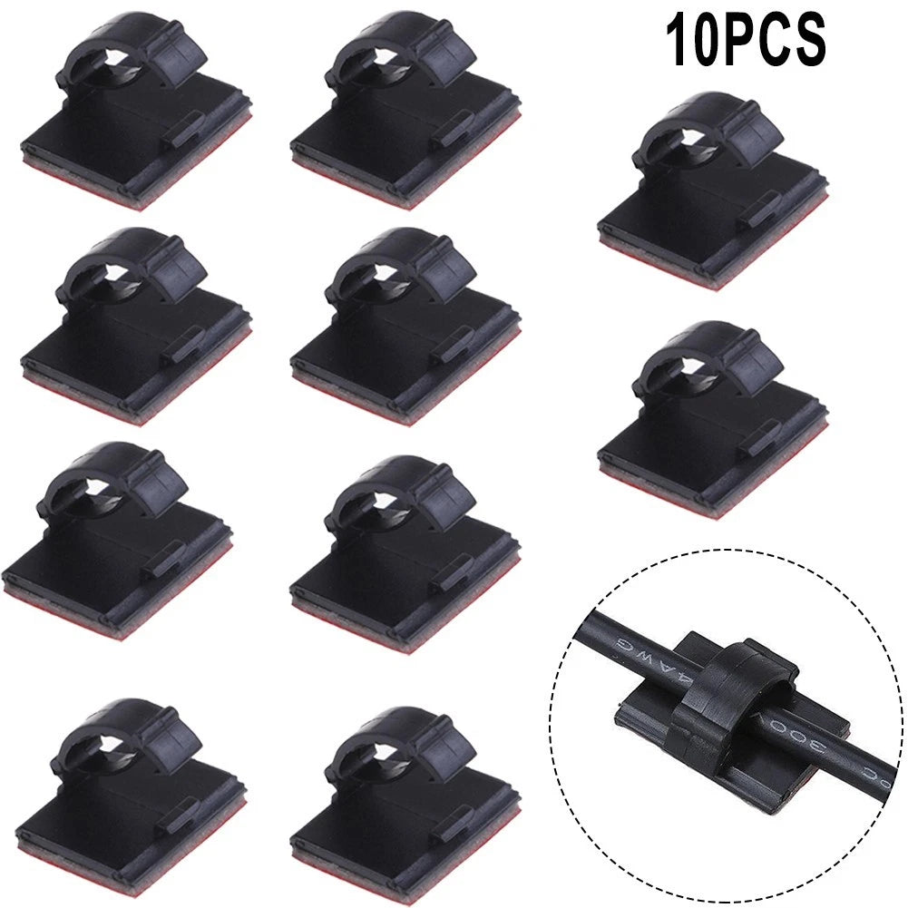 New Wire Tie Cable Clip Ceramic Clamp Clip Glass Holder Or On The Wall