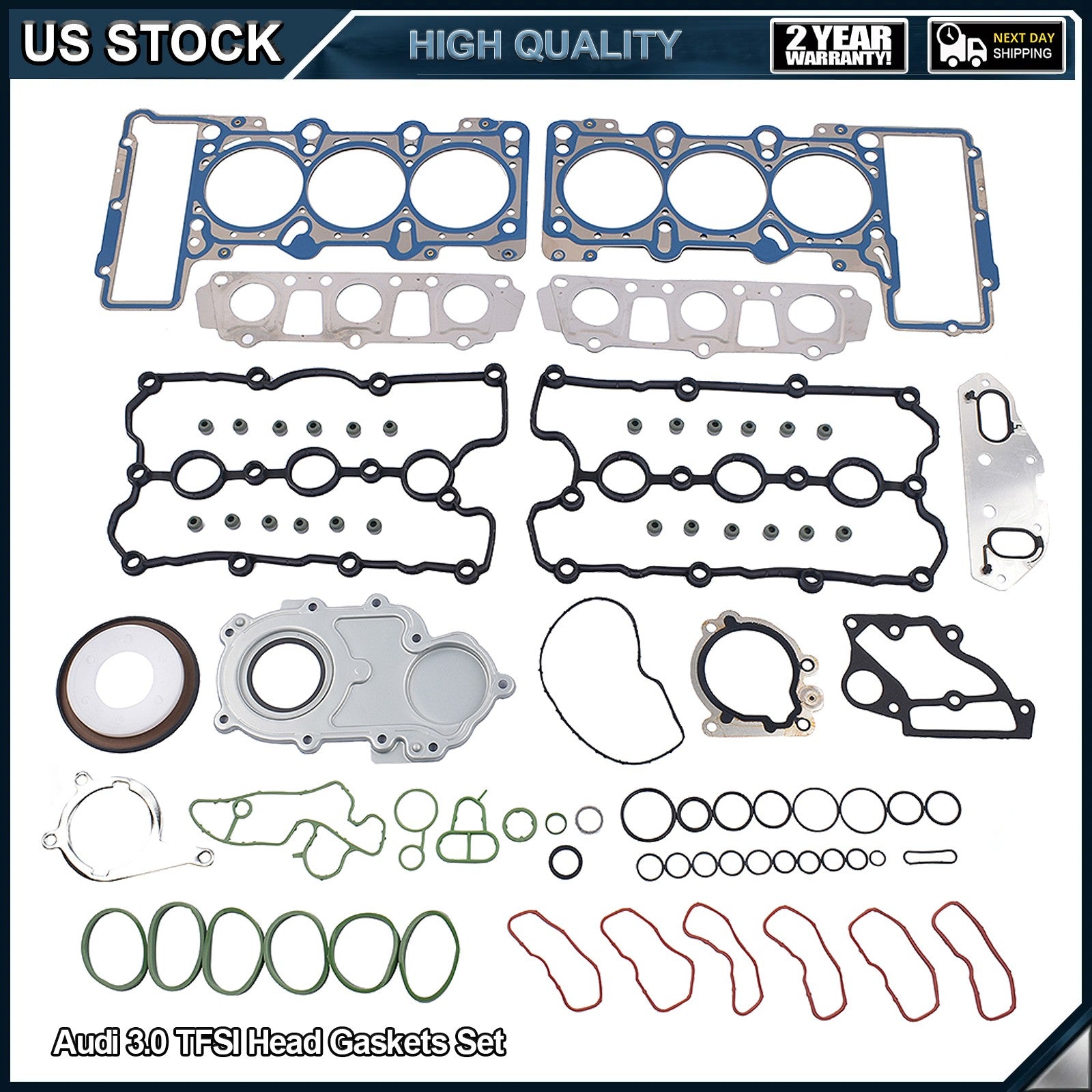 Valve Cover Gaskets Kit Audi 3.0 TFSI V6 by Audi