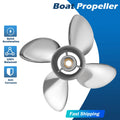 13 1/4 X 15 Stainless Boat Propeller Fit Mercury Motor 40-140hp 15