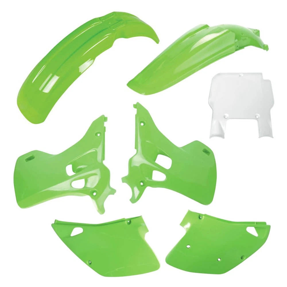 Polisport Plastic Kit Kawasaki Kx125/250 1992, Oem Style