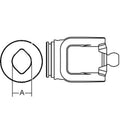 A-w341587-ai - Inboard Yoke, Used W/ 2ag Outer Profile Tubing