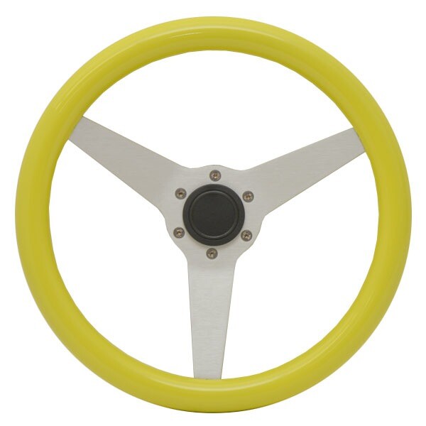 Uflex USA Boat Steering Wheel PONZA-Y 14 x 3 1/4 Inch Yellow by Uflex USA