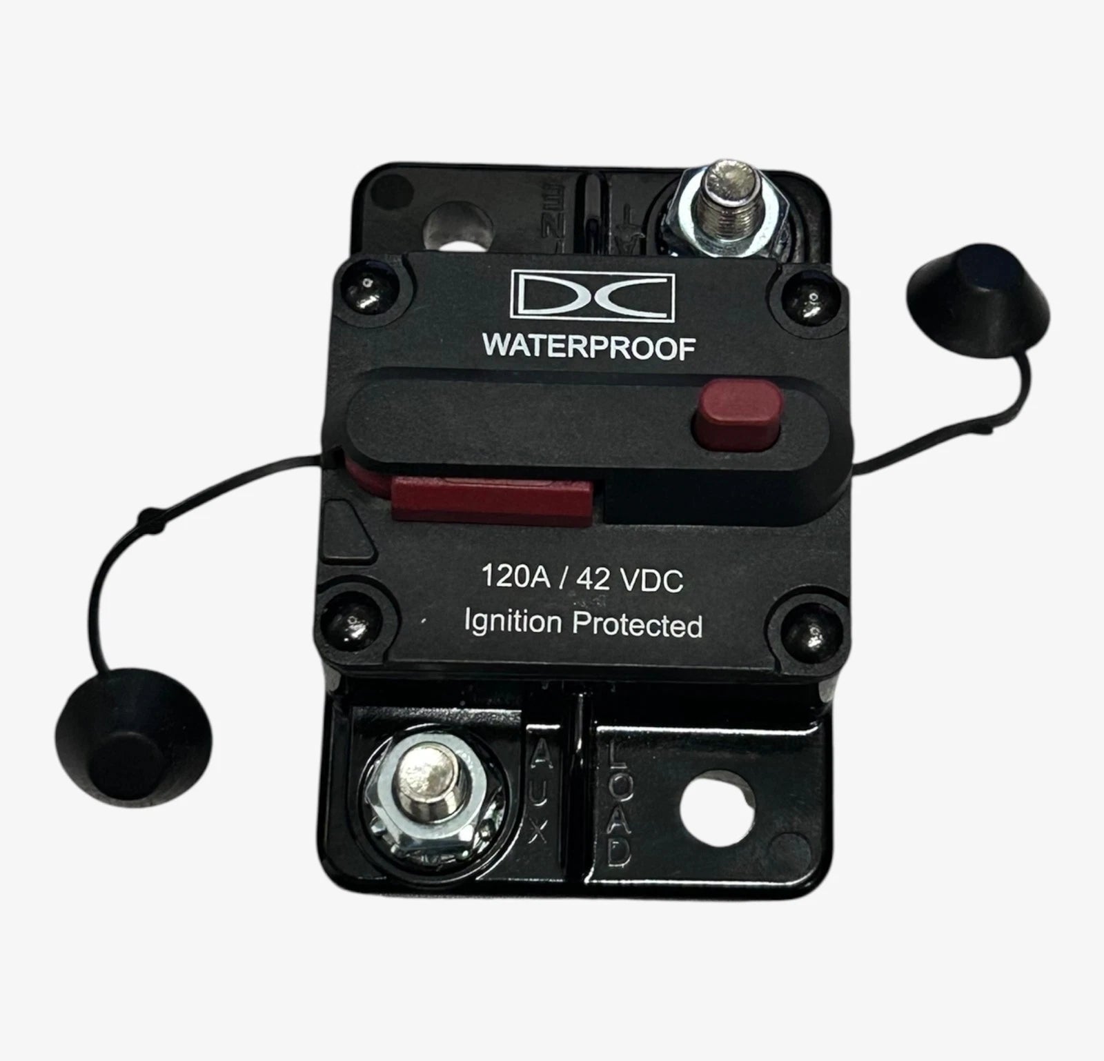 Dc Water Proof, Ignition Protected 120a / 42 Vdc Circuit Breaker