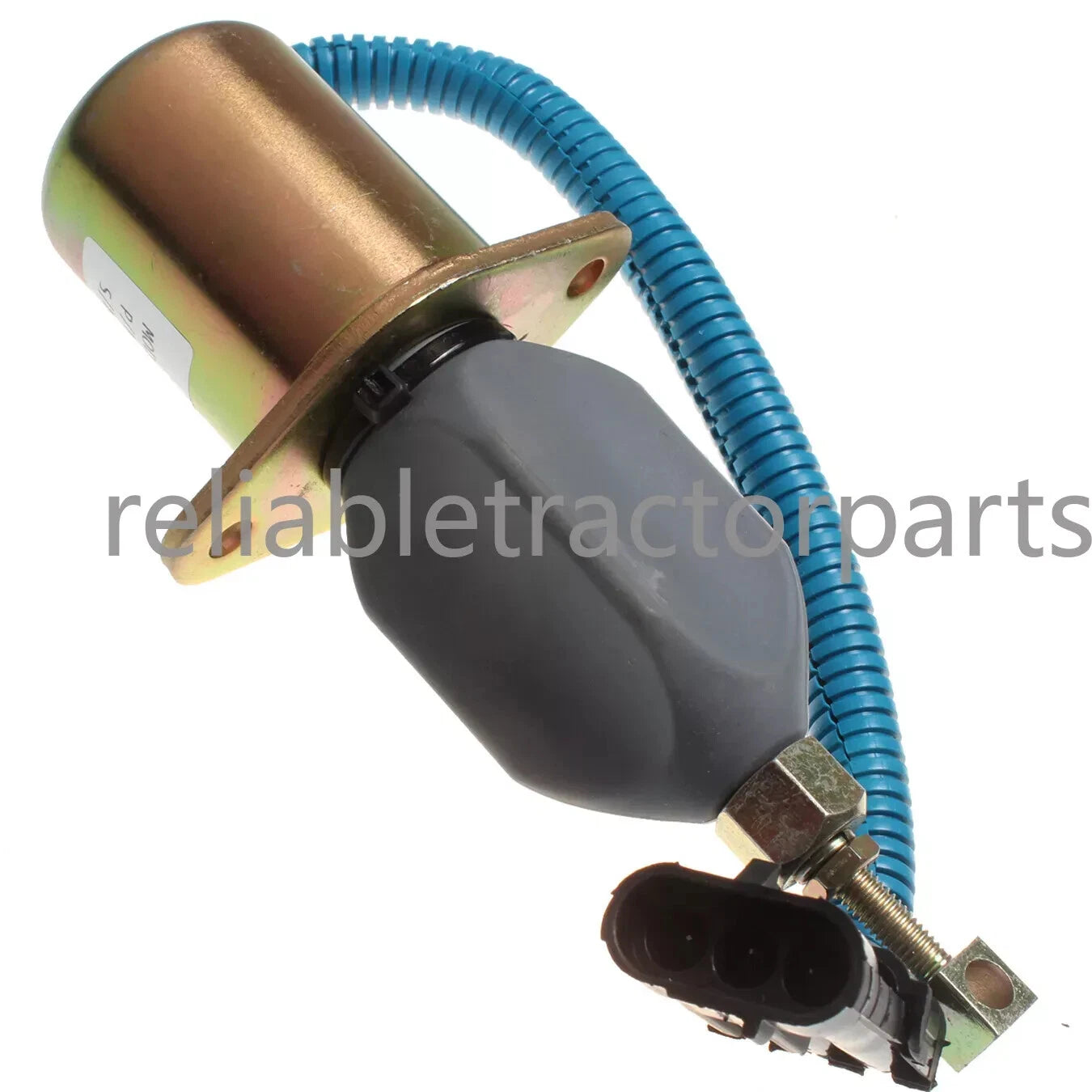 12V Stop Solenoid For Kubota V2203 Gehl Skid Steer Loader Sl4625