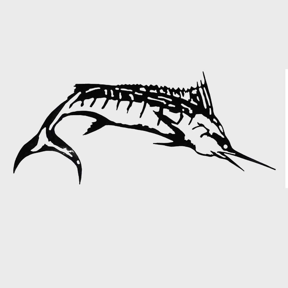 Graphic Decal Bayliner Black Marlin by Bayliner