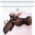 Wedding Gloves Short Finger Rhinestone