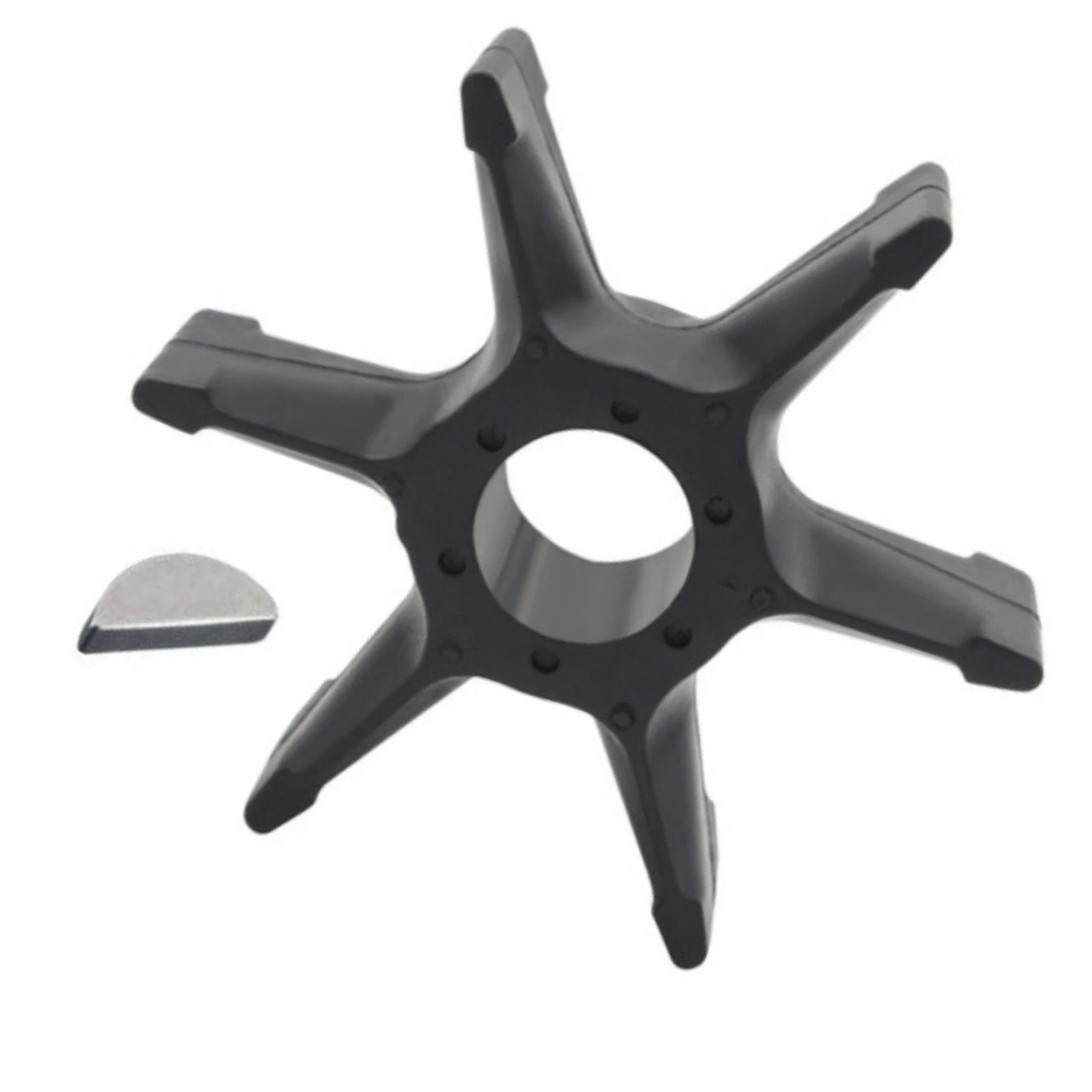 Water Pump Impeller & Key For Yamaha 6f5-44352-01 676-44352-00