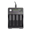 4 Slot Usb Battery Charger For Rechargeable Lithium Li-ion Batteries