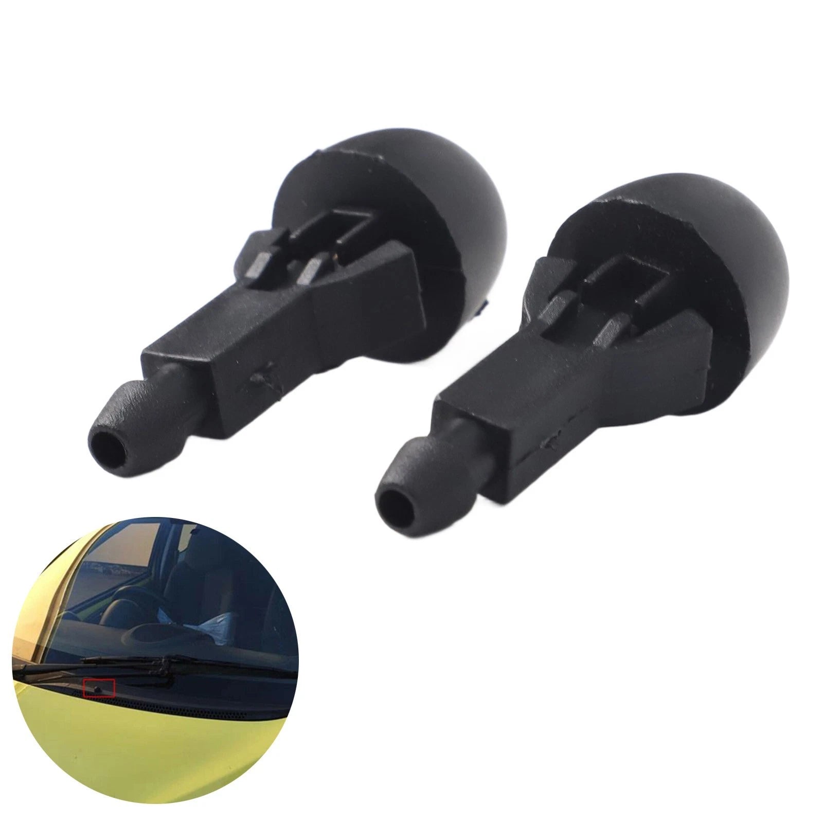 Cleaning Nozzle Front Windscreen Washer Jet Front Windshield