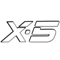 Tracker Boat Decal Sticker X-5 White Emblem by Tracker