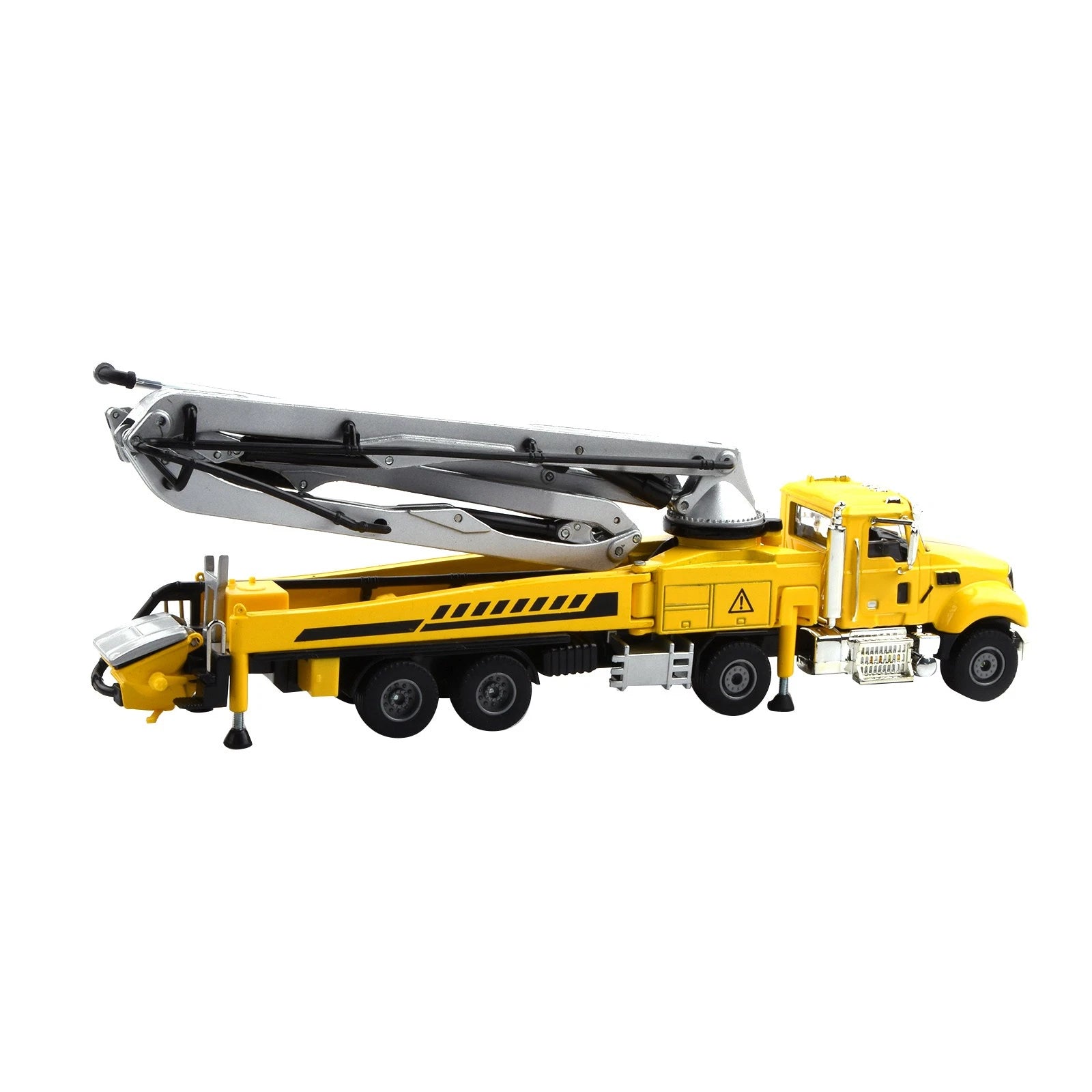 New 1/55 Scale 23cm Diecast Alloy Concrete Pump Truck Construction