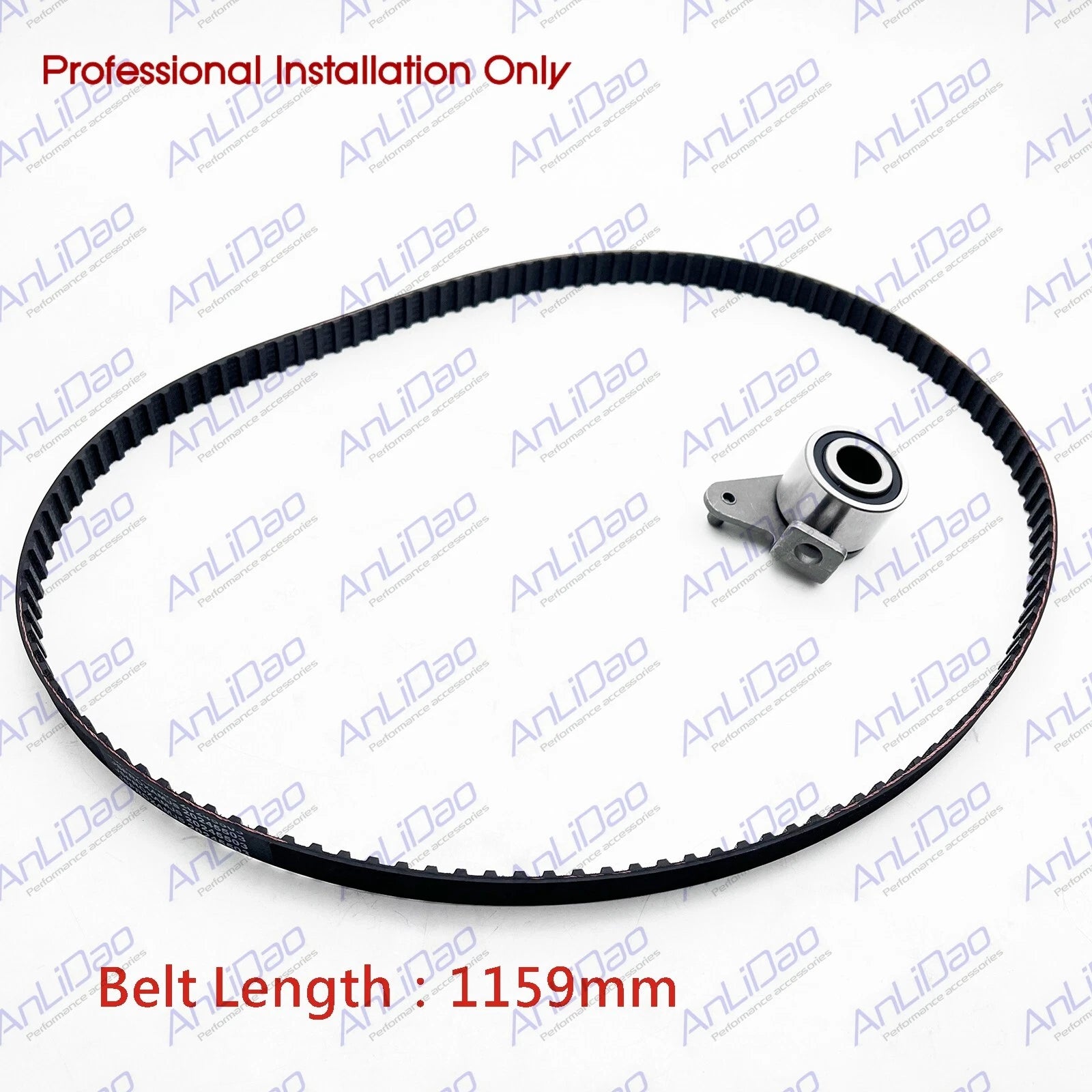 Fit Volvo Penta 250 Bb140 Bb145 Models Timing Belt &Amp; Tensioner