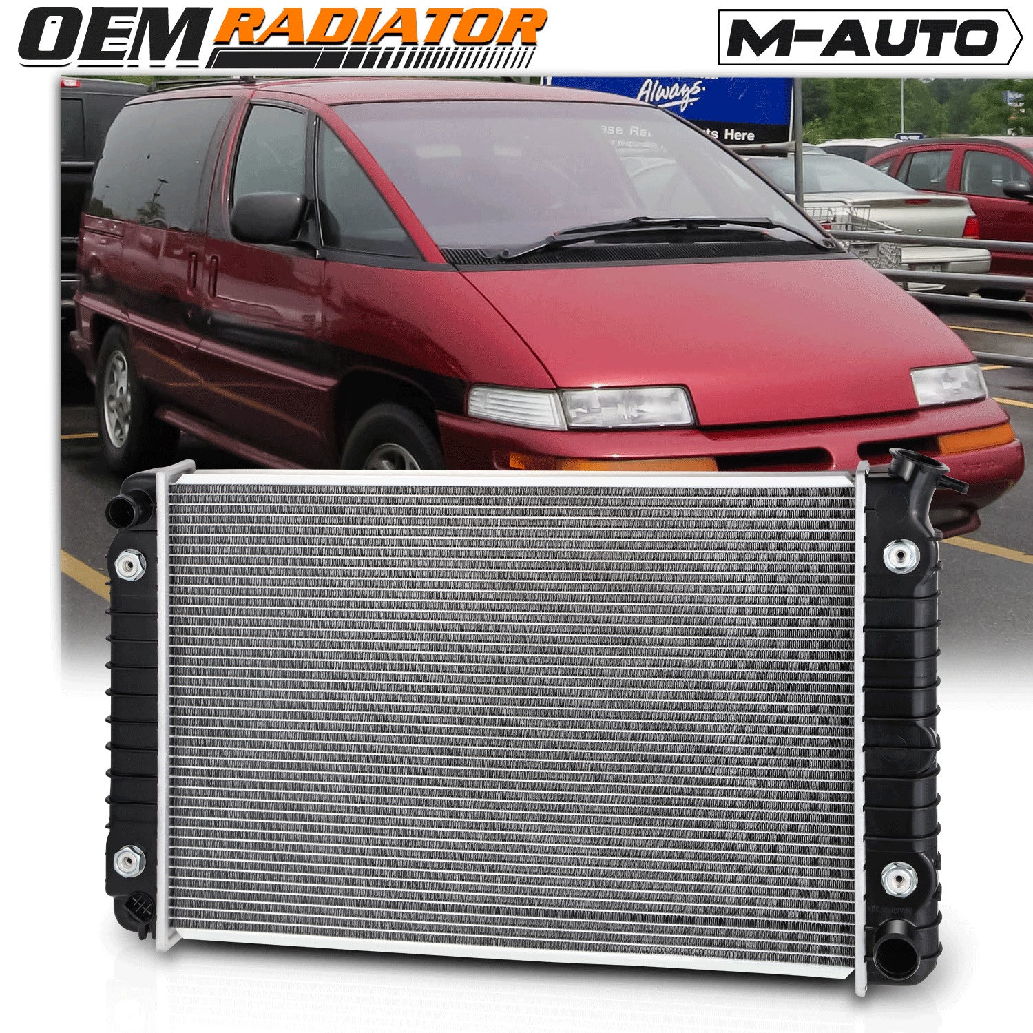 1348 Aluminum Core Radiator for Lumina APV/Silhouette