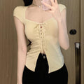 Casual Style Short Sleeved Top Fashionable