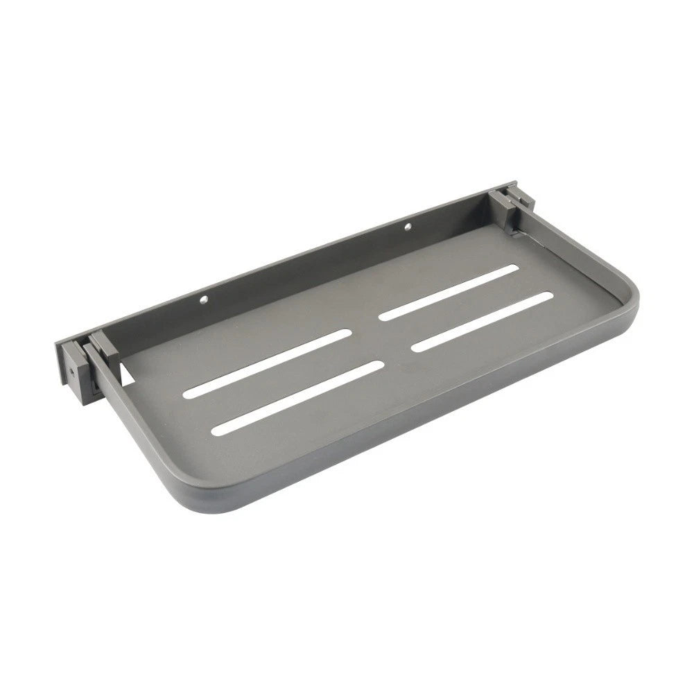 Foldable Aluminium Bathroom Vanity Storage Rack Wall Mounted For Rv