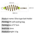 Outdoor Fishing Olive Bait Box
