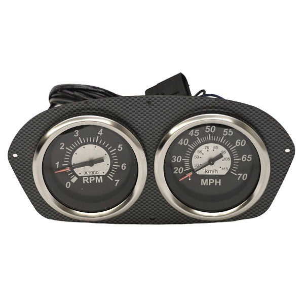 Gauge Panel Lund Boat 9 1/4 x 4 5/8 Inch Gray by Lund